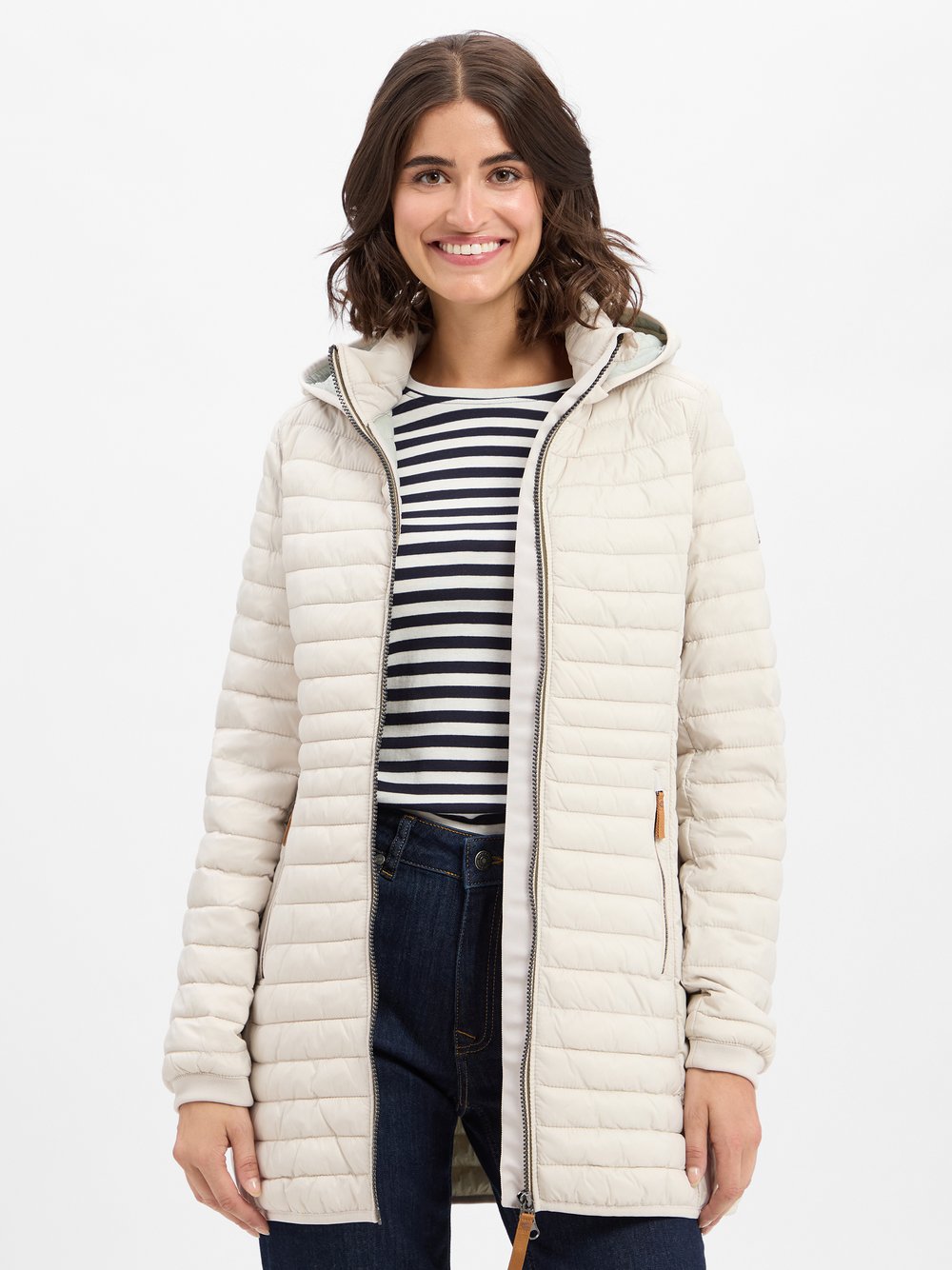 Camel Active Steppmantel Damen Polyamid mehrfarbig, 34