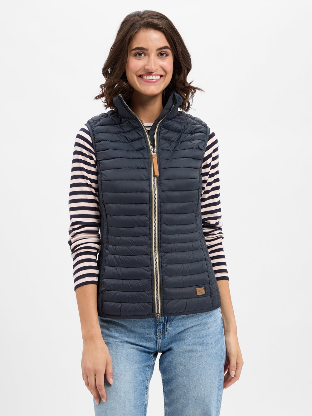 Thumbnail - Camel Active Steppweste Damen Polyamid blau, 36