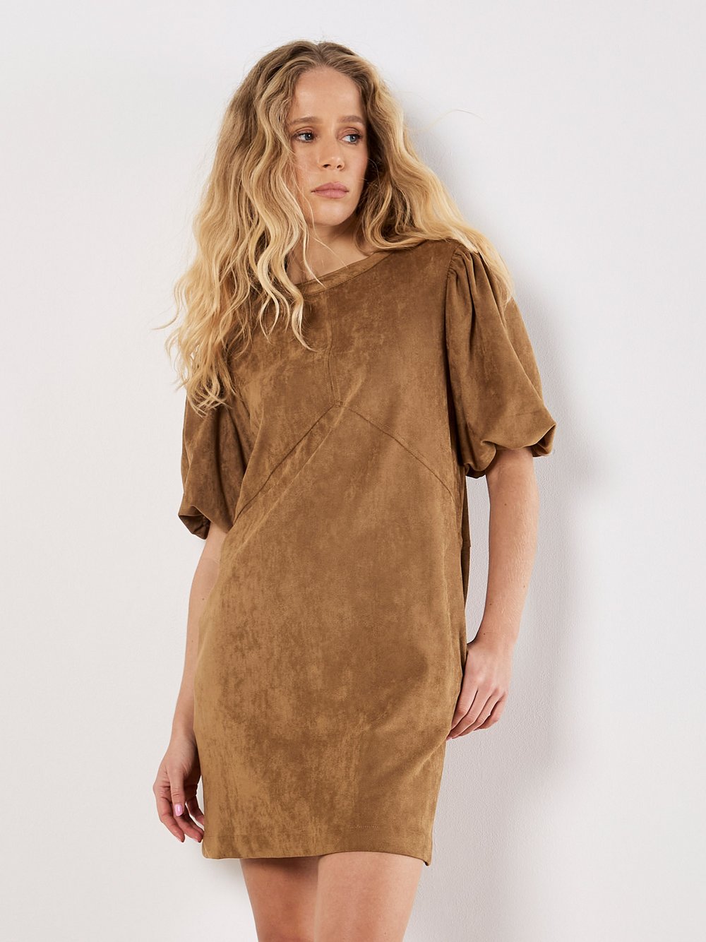 Apricot Minikleid Damen braun, 40