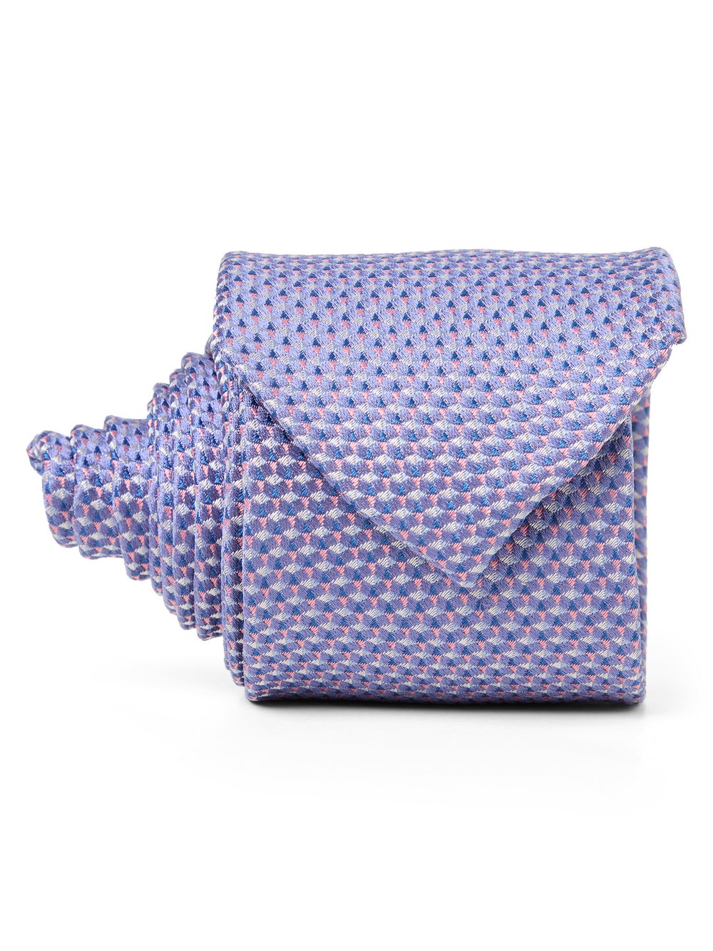 Andrew James Krawatte aus Seide Herren blau gemustert, ONE SIZE