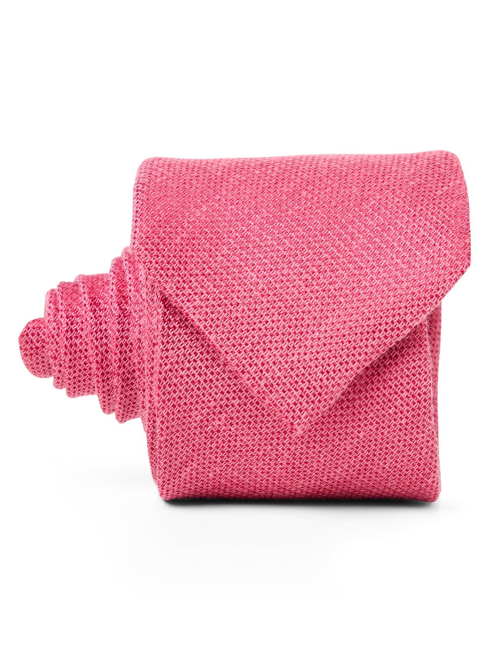 Andrew James Krawatte mit Seiden-Anteil Herren pink strukturiert, ONE SIZE