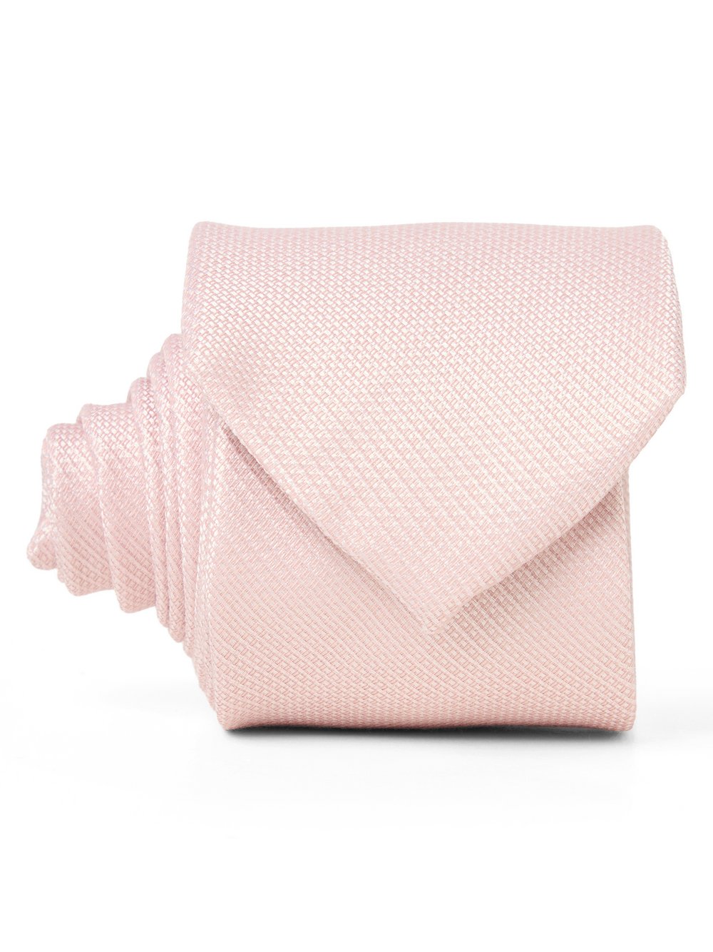 Andrew James Krawatte mit Seiden-Anteil Herren Baumwolle rosa strukturiert, ONE SIZE