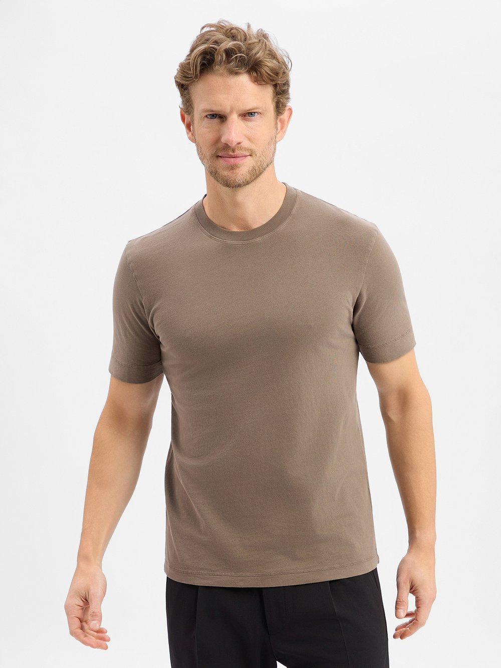 Drykorn T-Shirt Herren Baumwolle (100%) braun, M