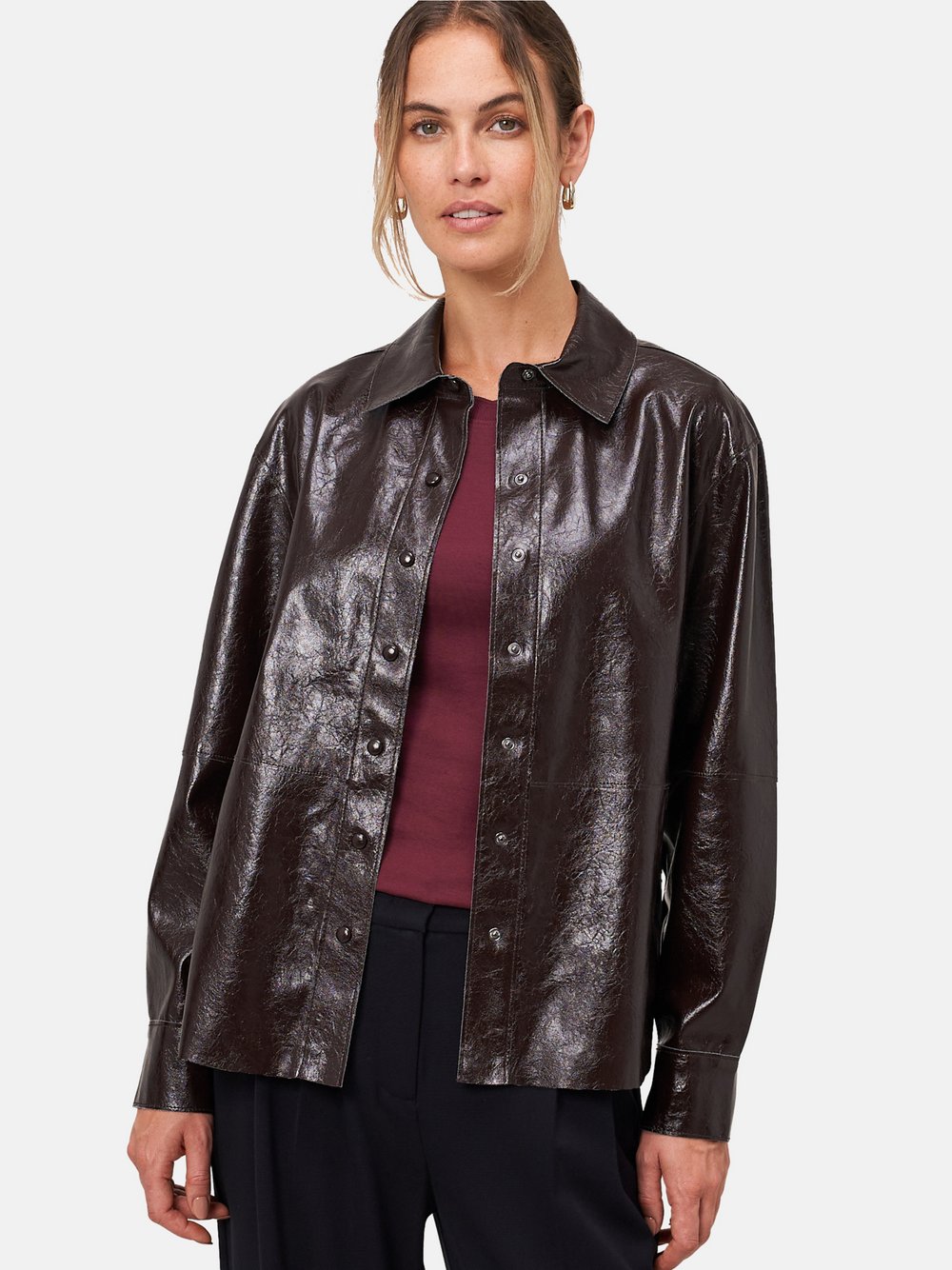 zero Hemdbluse Damen braun, 42
