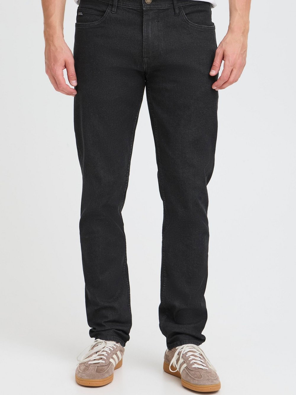 BLEND Slim-fit-Jeans Herren Baumwolle schwarz, 30-32
