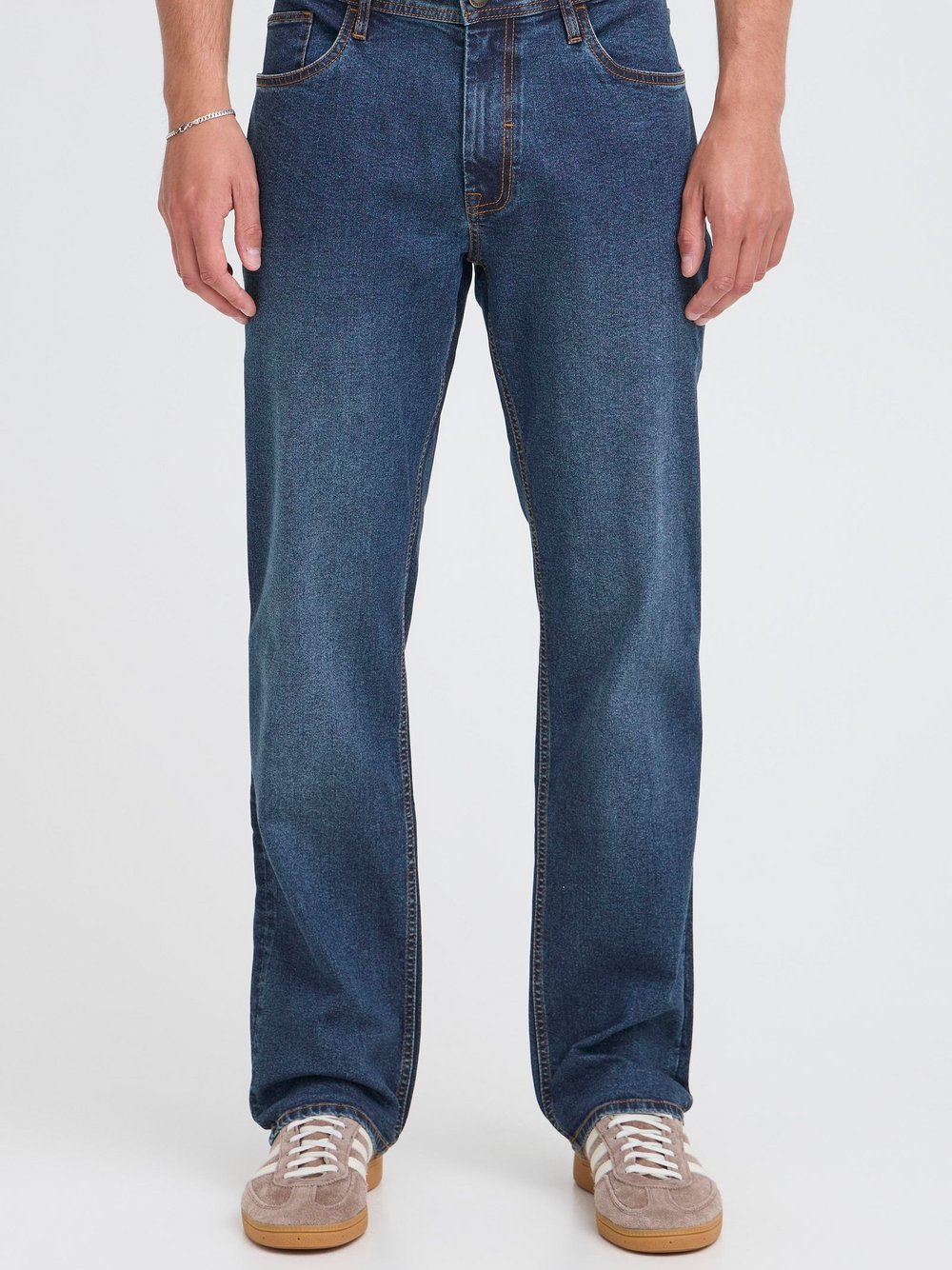 BLEND Regular-fit-Jeans Herren Baumwolle blau, 30-32