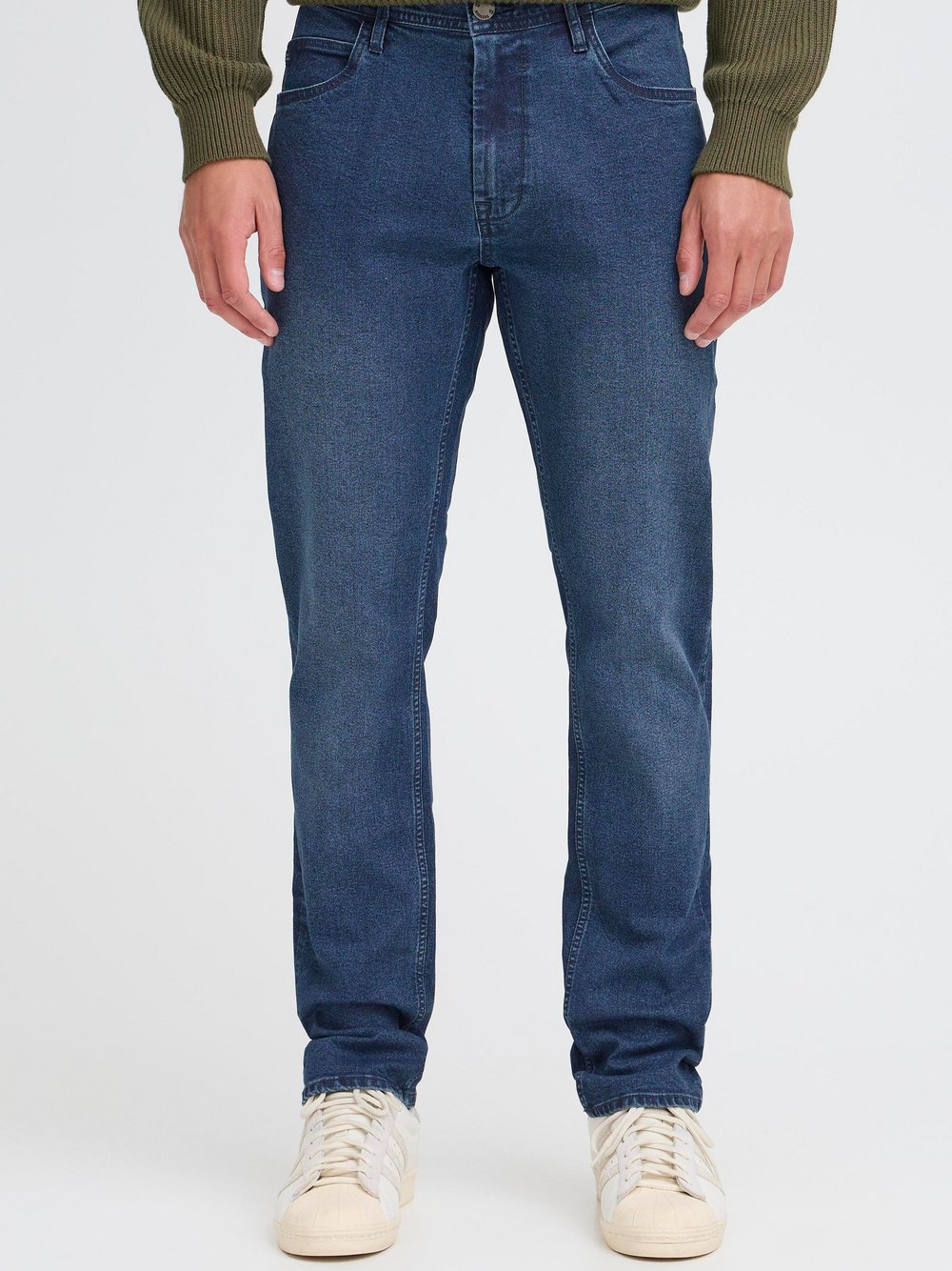 BLEND Slim-fit-Jeans Herren Baumwolle blau, 34-34