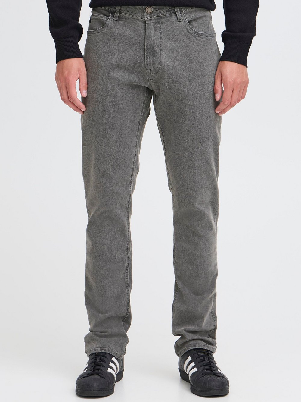 BLEND Slim-fit-Jeans Herren Baumwolle grau, 31-32