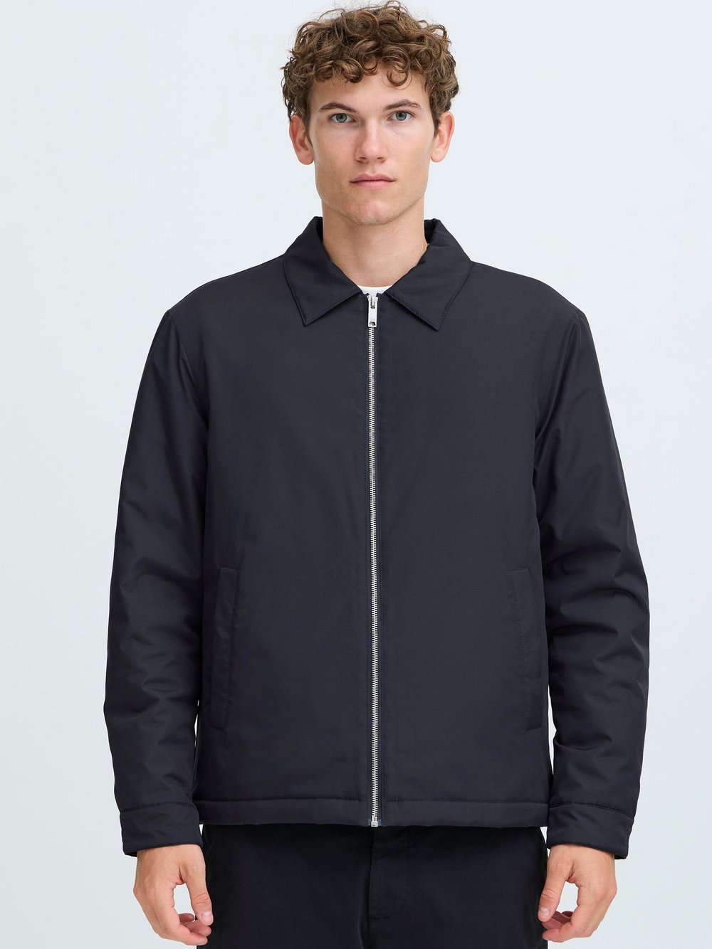 CASUAL FRIDAY Hemdjacke Herren blau, XXL