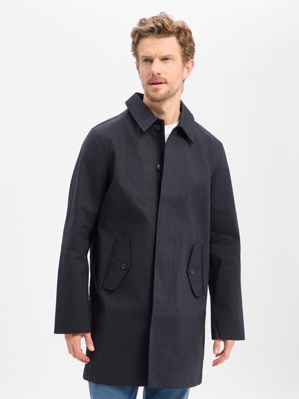 Fred Perry Krótki płaszcz Kobiety Bawełna (100%) czarny, L
