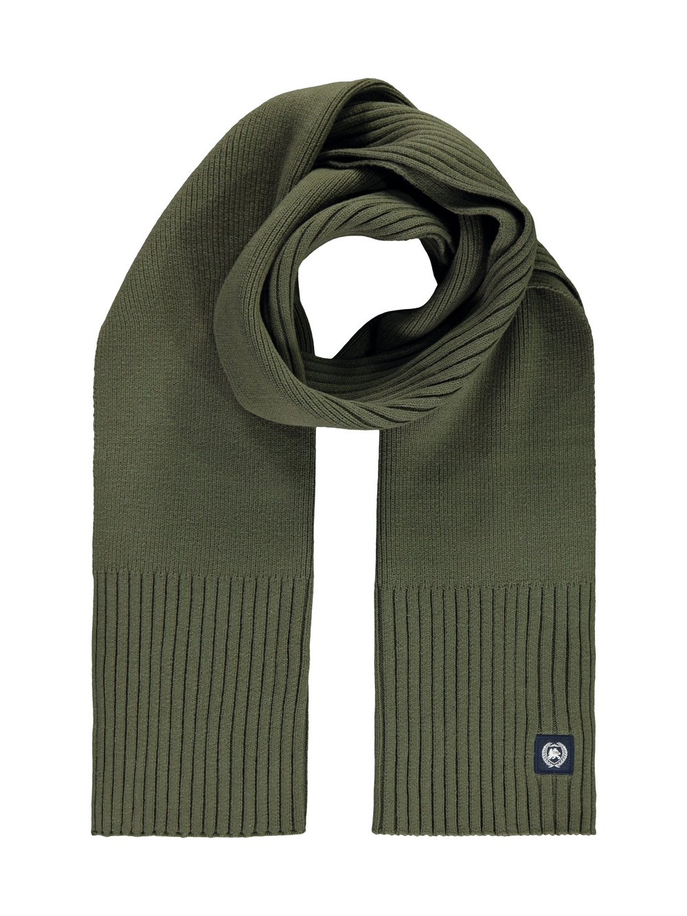 LERROS Strickschal Herren Baumwolle grün, ONE SIZE