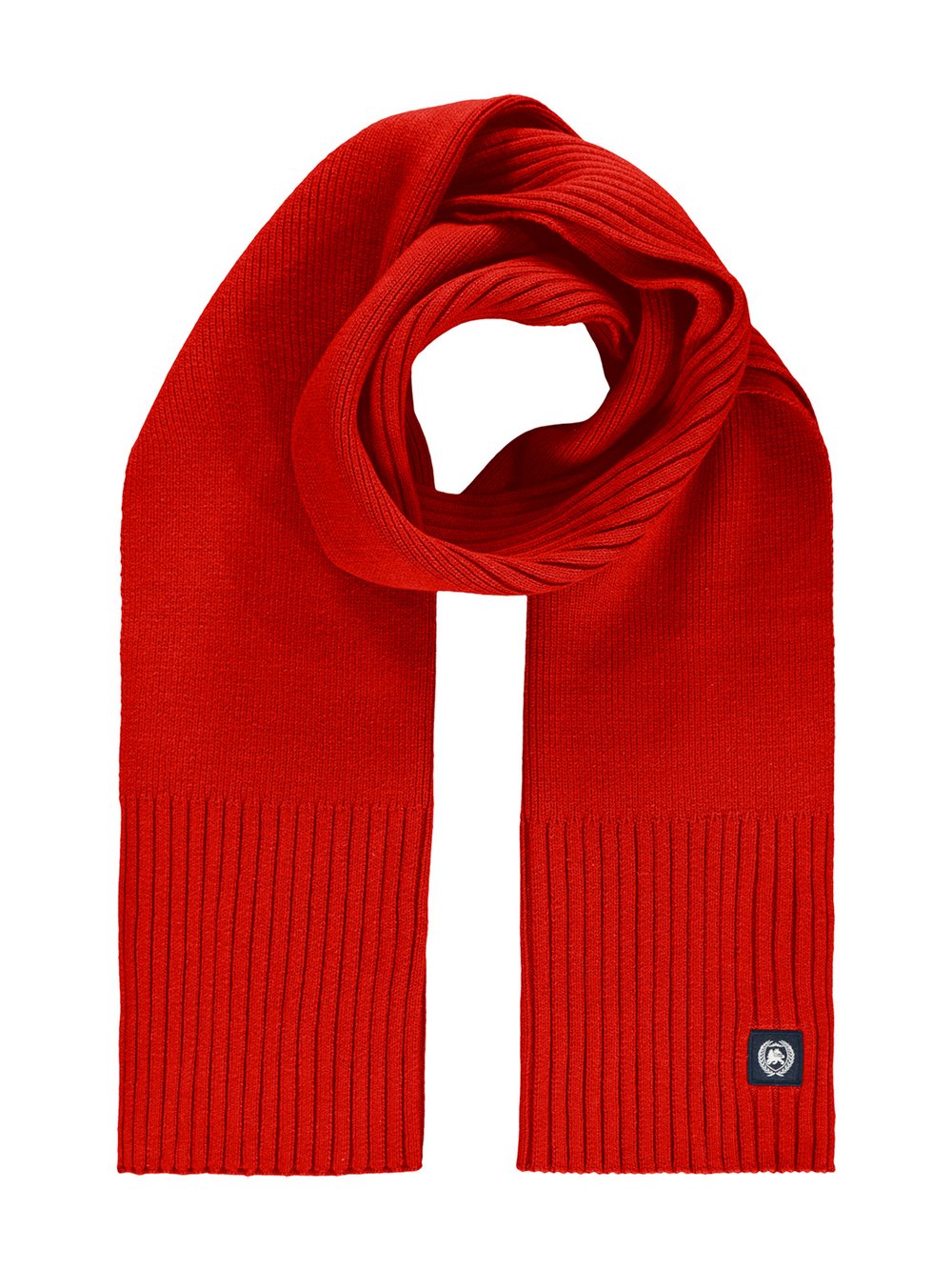 LERROS Strickschal Herren Baumwolle rot, ONE SIZE