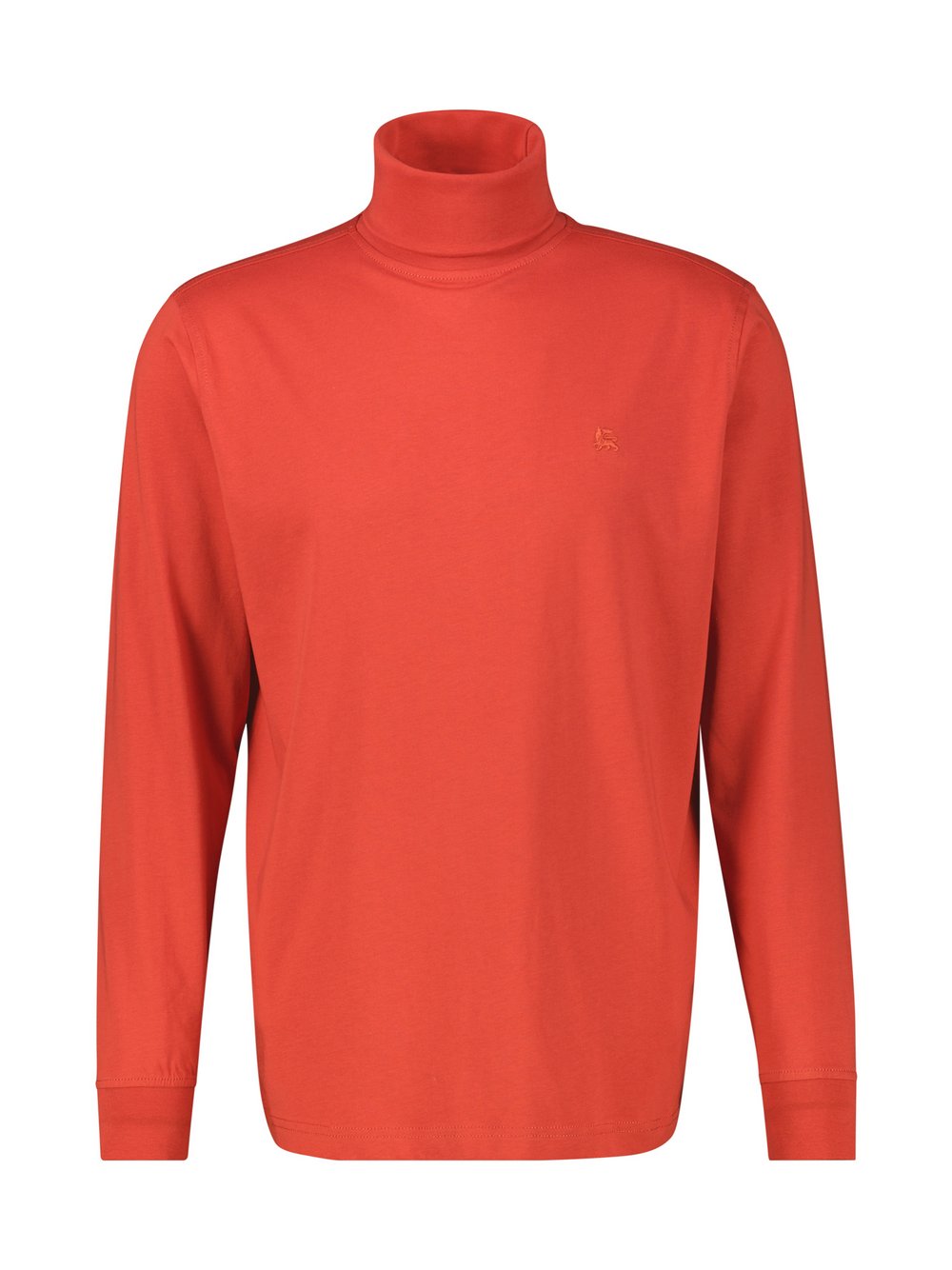 Thumbnail - LERROS Rollkragenshirt Herren Baumwolle rot, 4XL