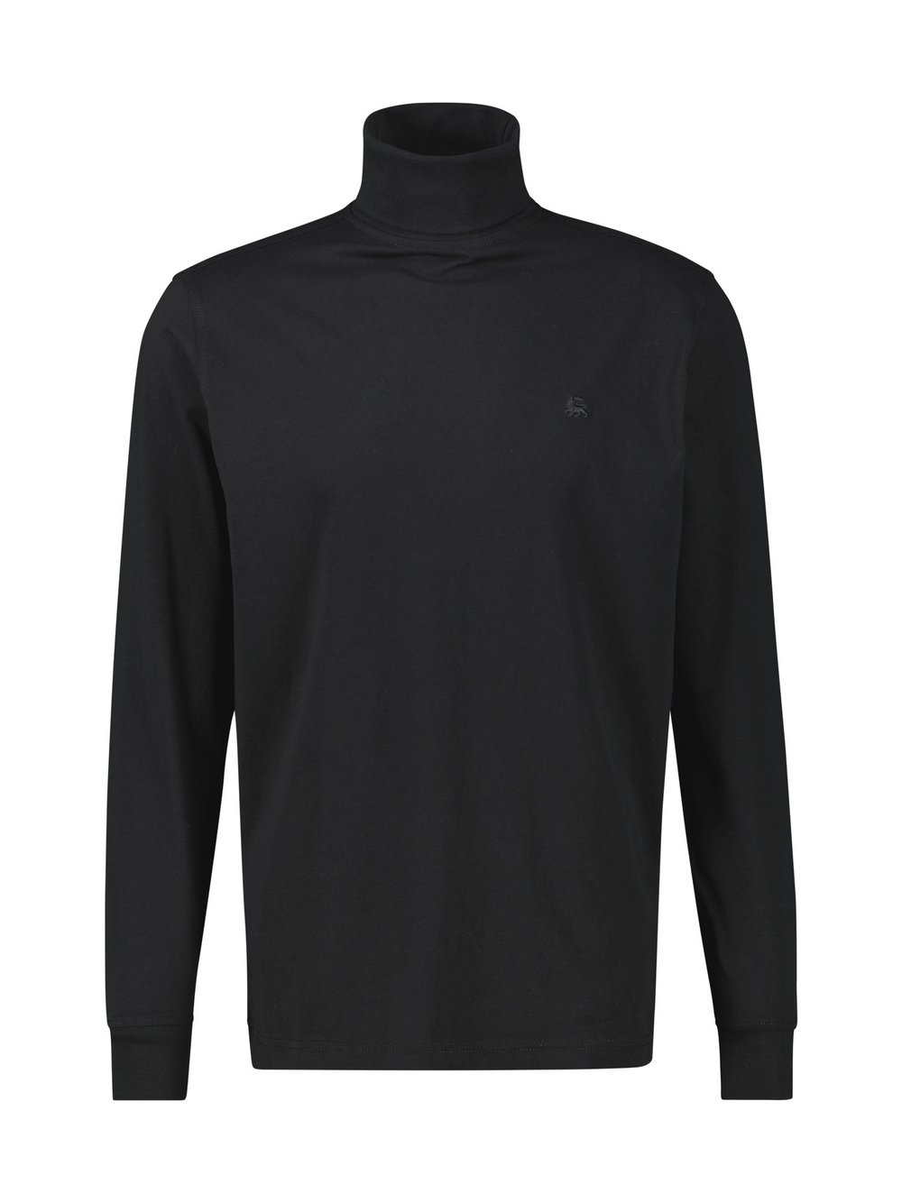 LERROS Rollkragenshirt Herren Baumwolle schwarz, 5XL