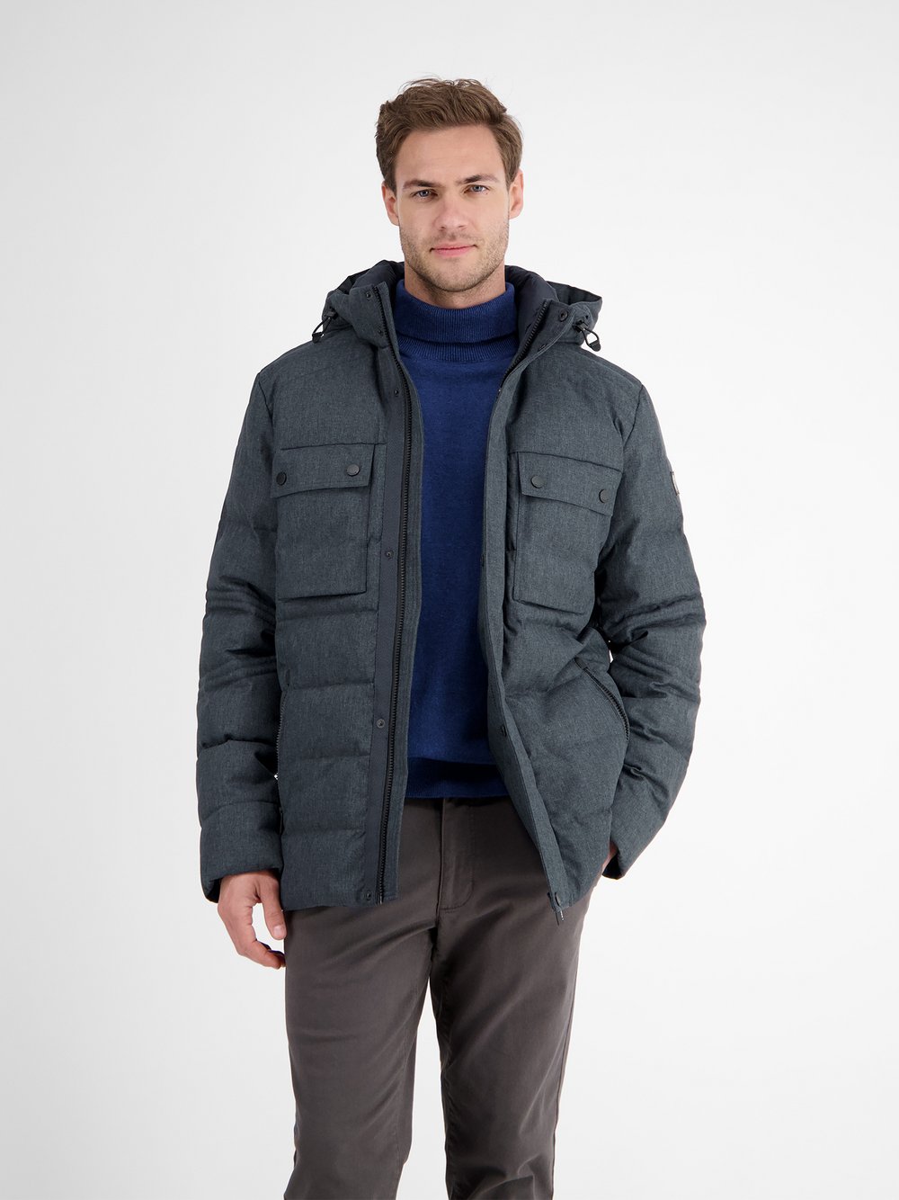 LERROS Outdoorjacke Herren blau, L