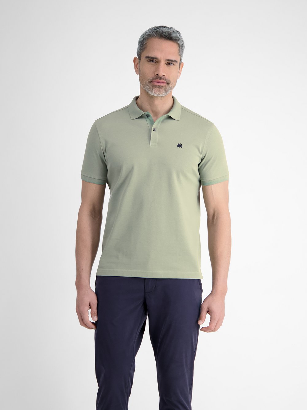 LERROS Poloshirt Herren Baumwolle grün, XXL