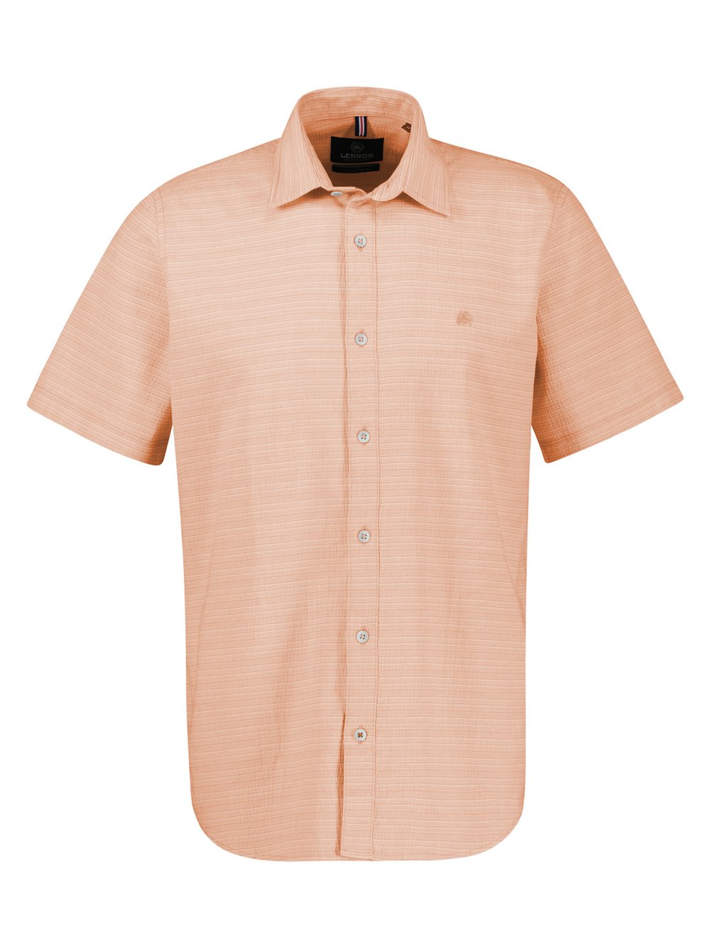 LERROS Kurzarmhemd Herren Regular Fit Baumwolle orange, L