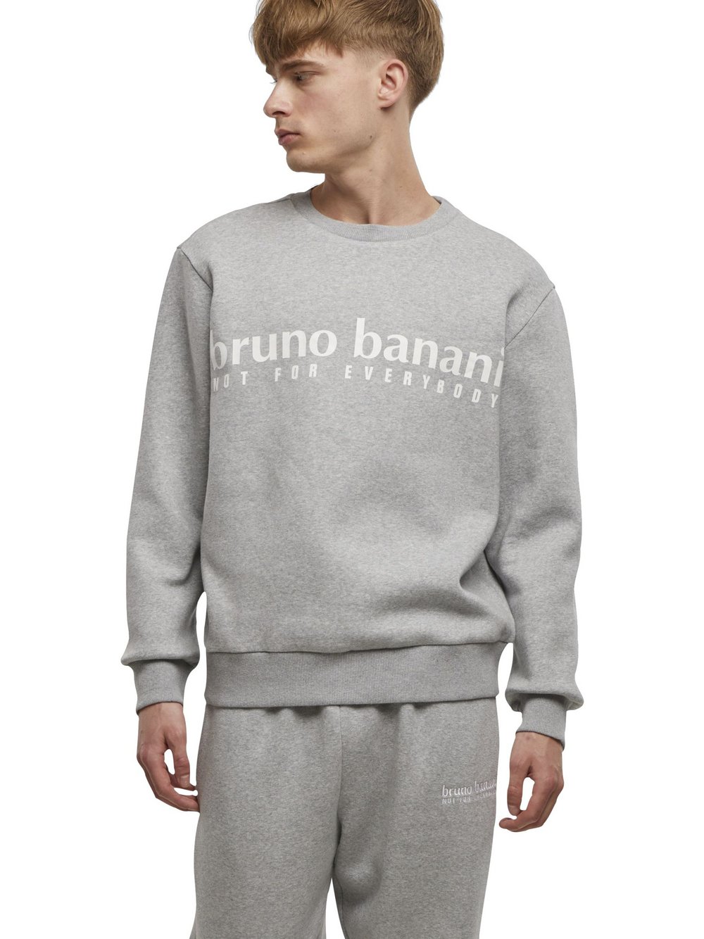 Bruno Banani Sweatshirt  Herren Baumwolle mehrfarbig gemustert, XXL