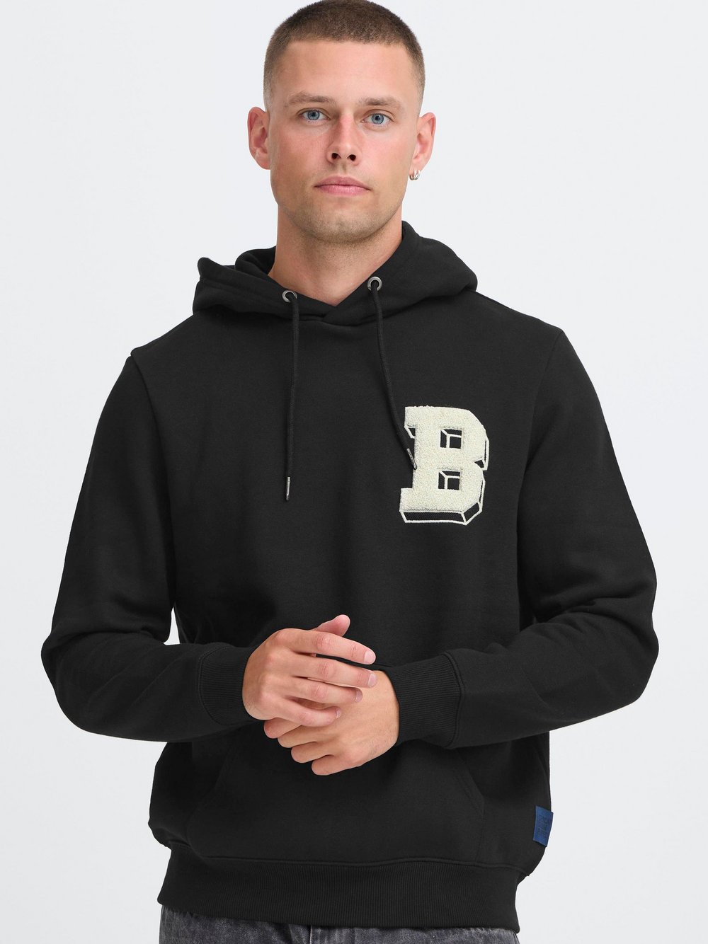 Thumbnail - BLEND Hoodie Herren Baumwolle schwarz, XL