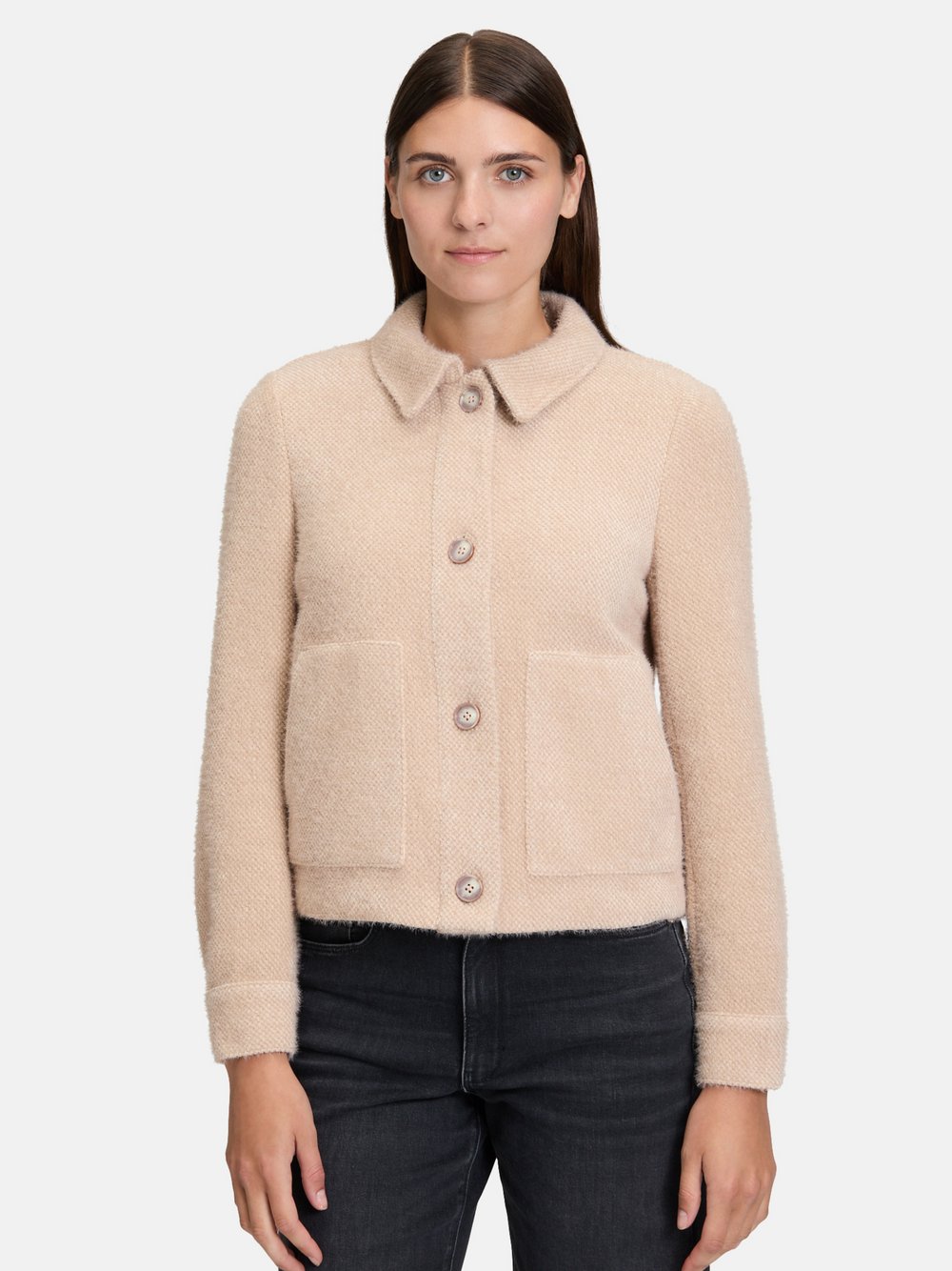 Cartoon Jacke Damen beige, 42