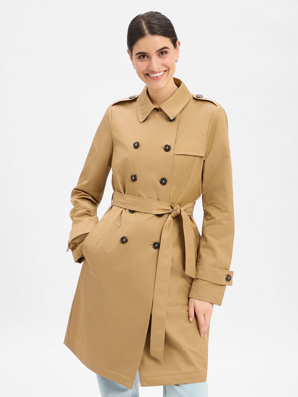 Fuchs Schmitt Trenchcoat Damen braun, 46