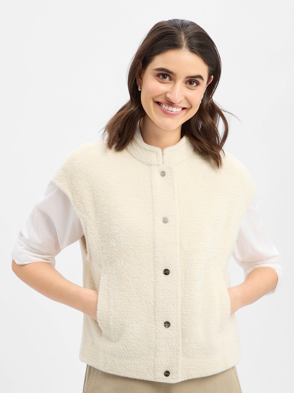 Rino & Pelle Weste Damen beige, 38