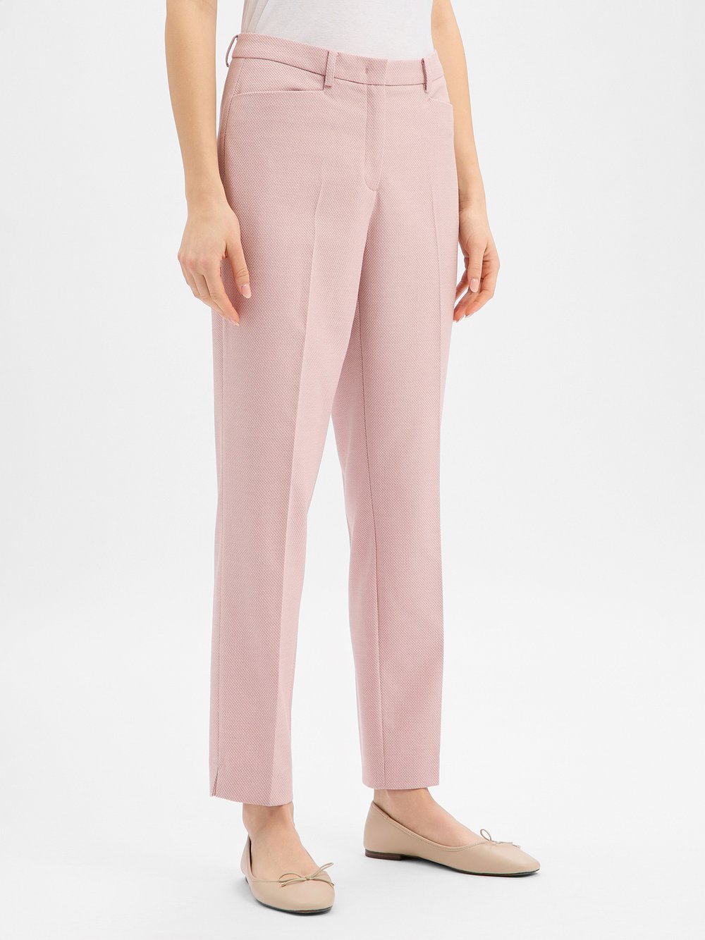 More & More Hose Damen rosa strukturiert, 38