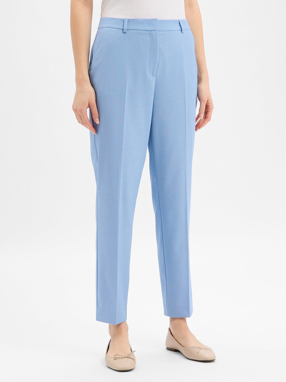 More & More Hose Damen Viskose blau, 36