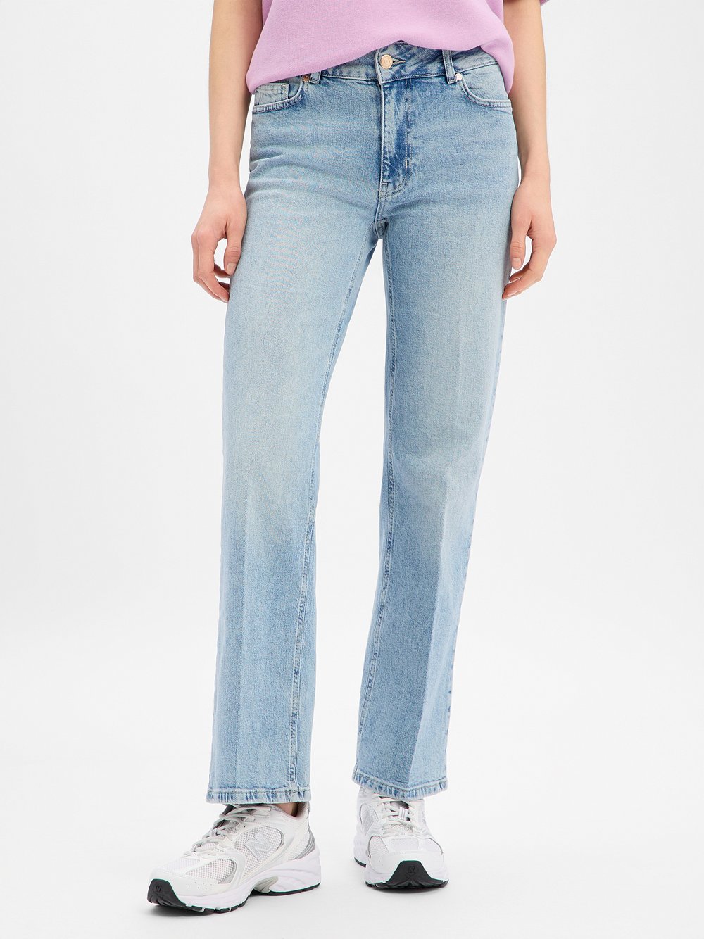 Thumbnail - More & More Jeans Damen Baumwolle blau, 36