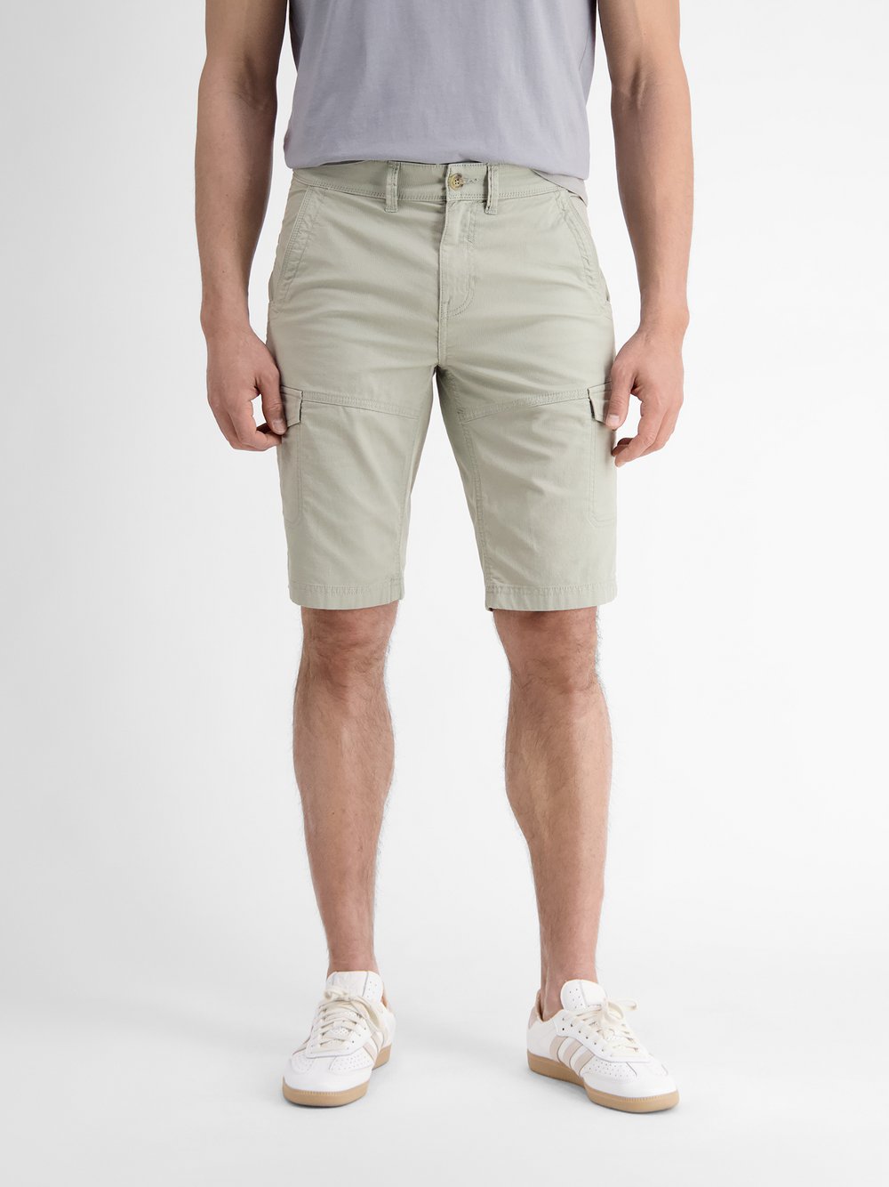 LERROS Cargohose Herren Baumwolle grün, 30