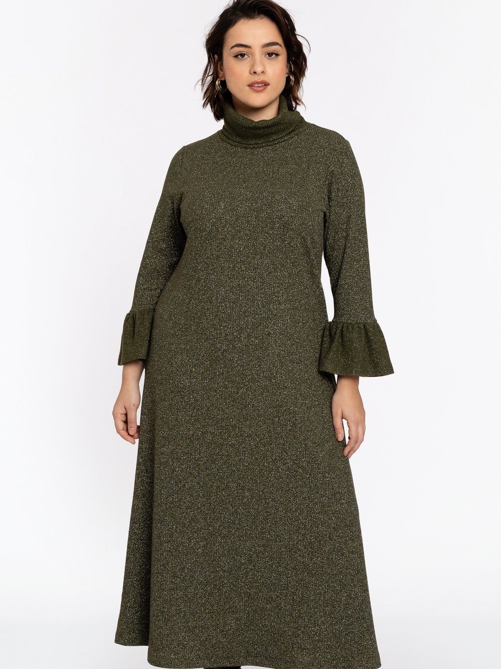 YOEK Kleid Damen grün, 46-48