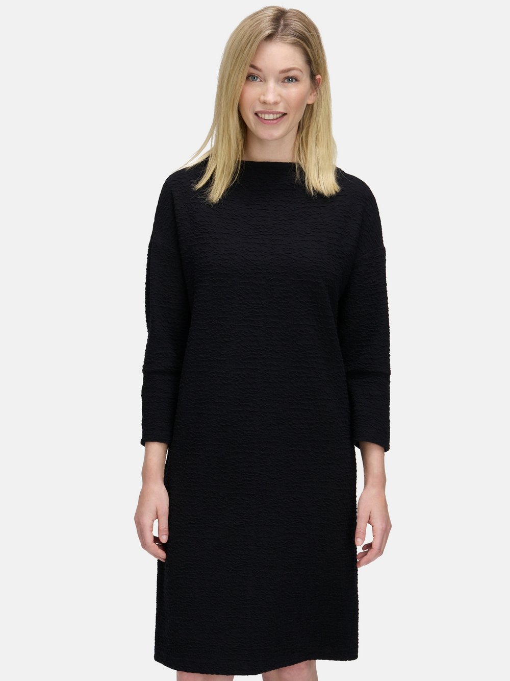 Betty Barclay Sweatkleid Damen Baumwolle schwarz, 44