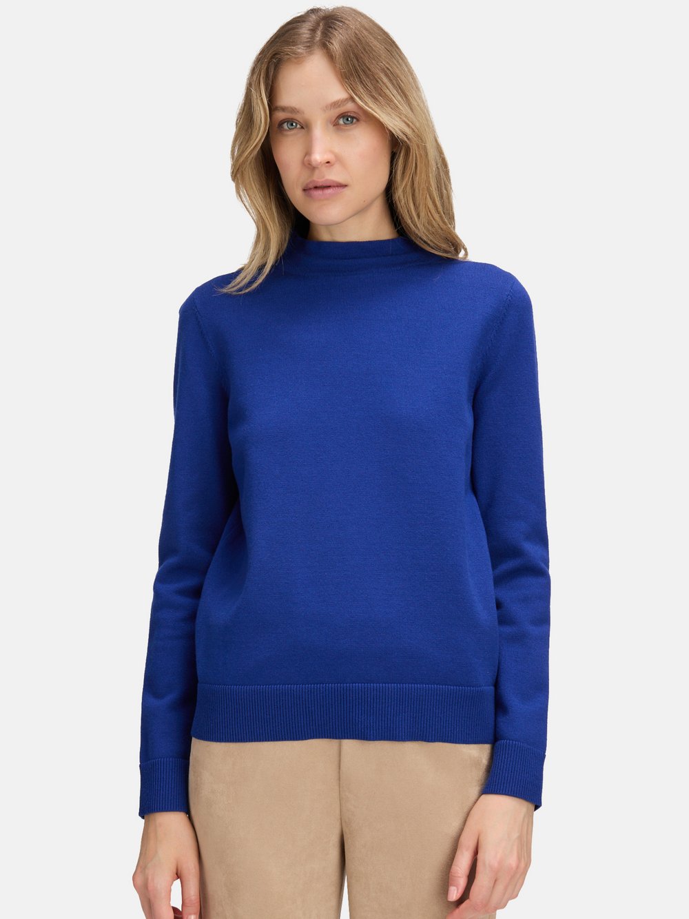 Betty Barclay Strickpullover Damen Viskose blau, 36
