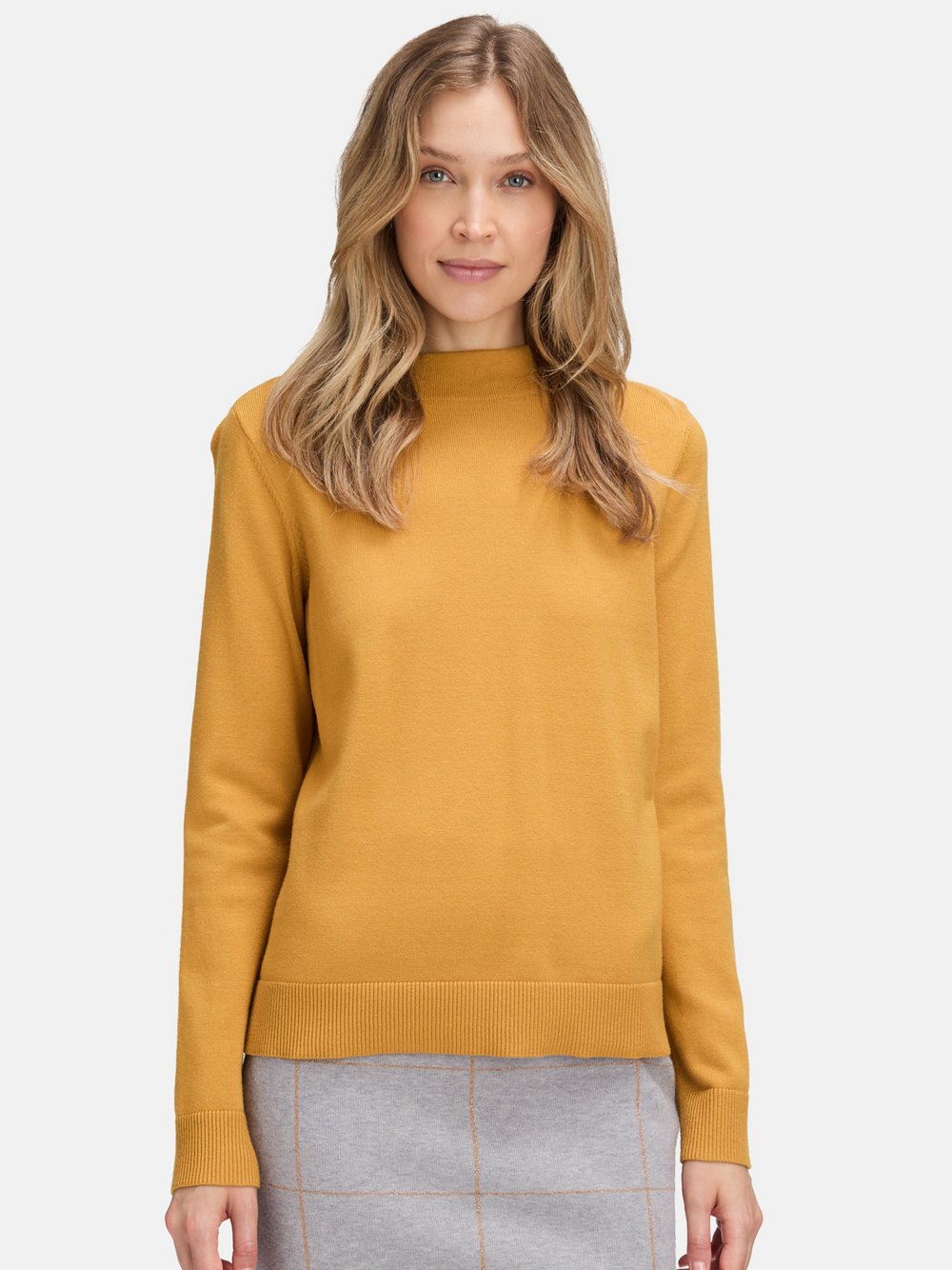 Betty Barclay Strickpullover Damen Viskose gelb, 36