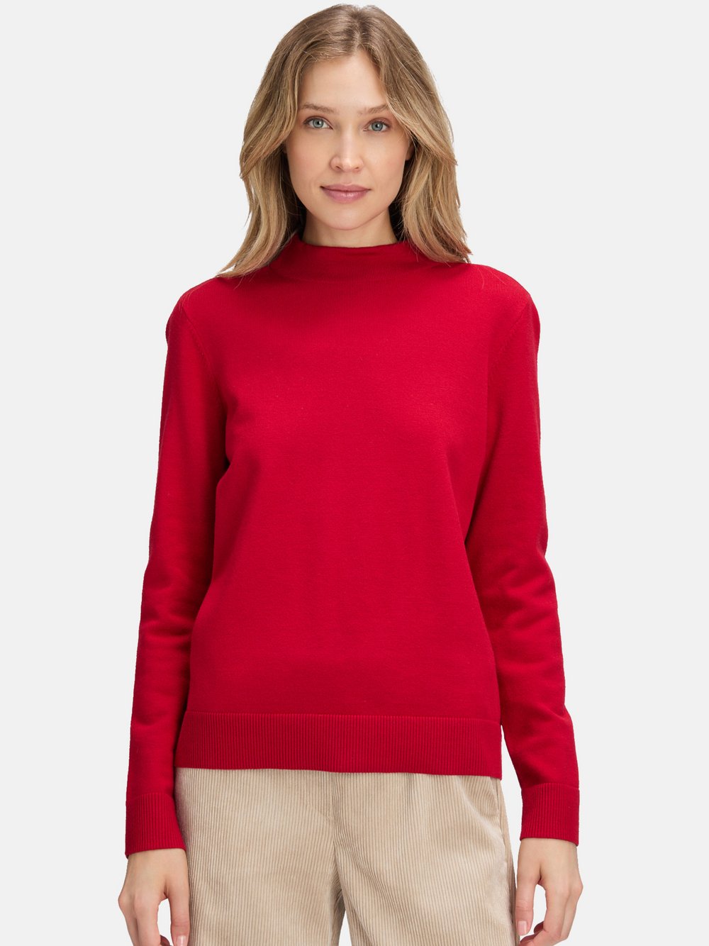 Thumbnail - Betty Barclay Strickpullover Damen Viskose rot, 44