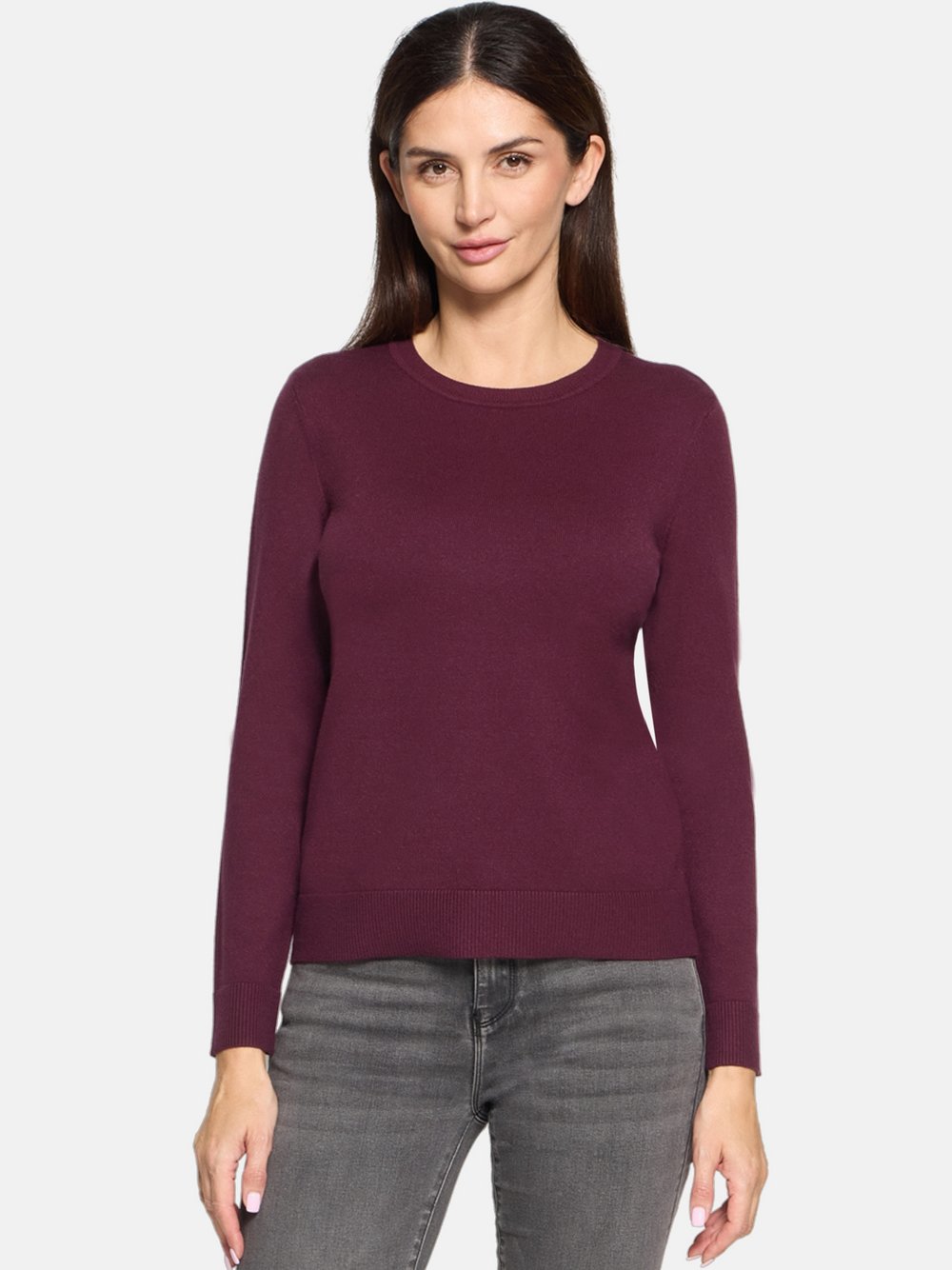 Betty Barclay Basic-Strickpullover Damen Viskose lila, 36
