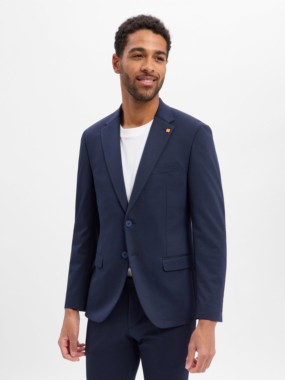 Thumbnail - Digel MOVE Baukasten-Sakko Herren Slim Fit Polyamid blau, 102