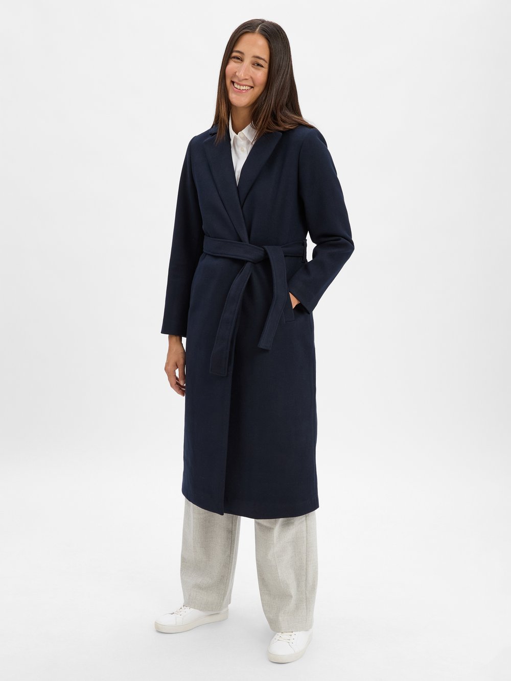 zero Wintermantel Damen blau, 42