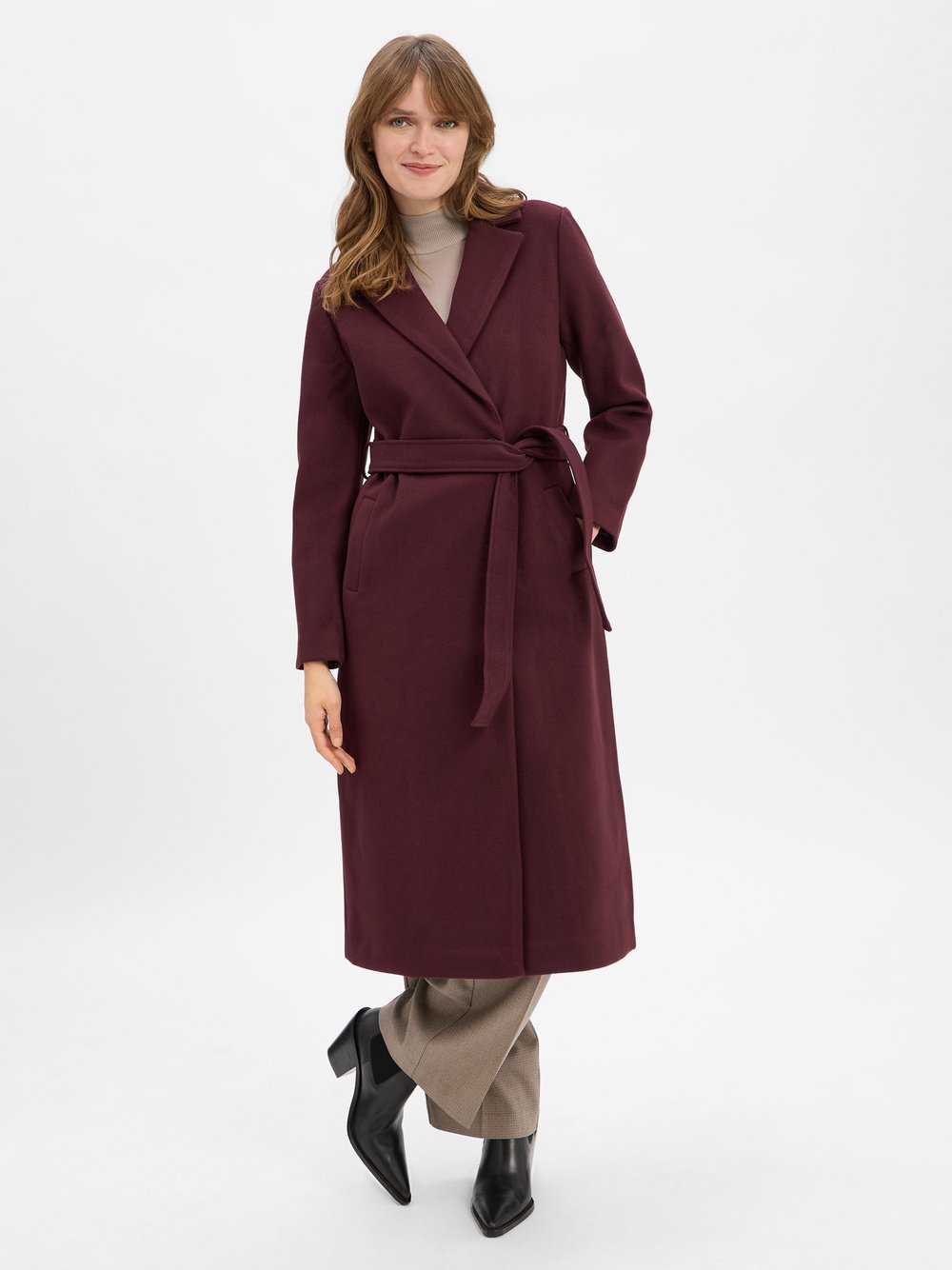 zero Wintermantel Damen rot, 38