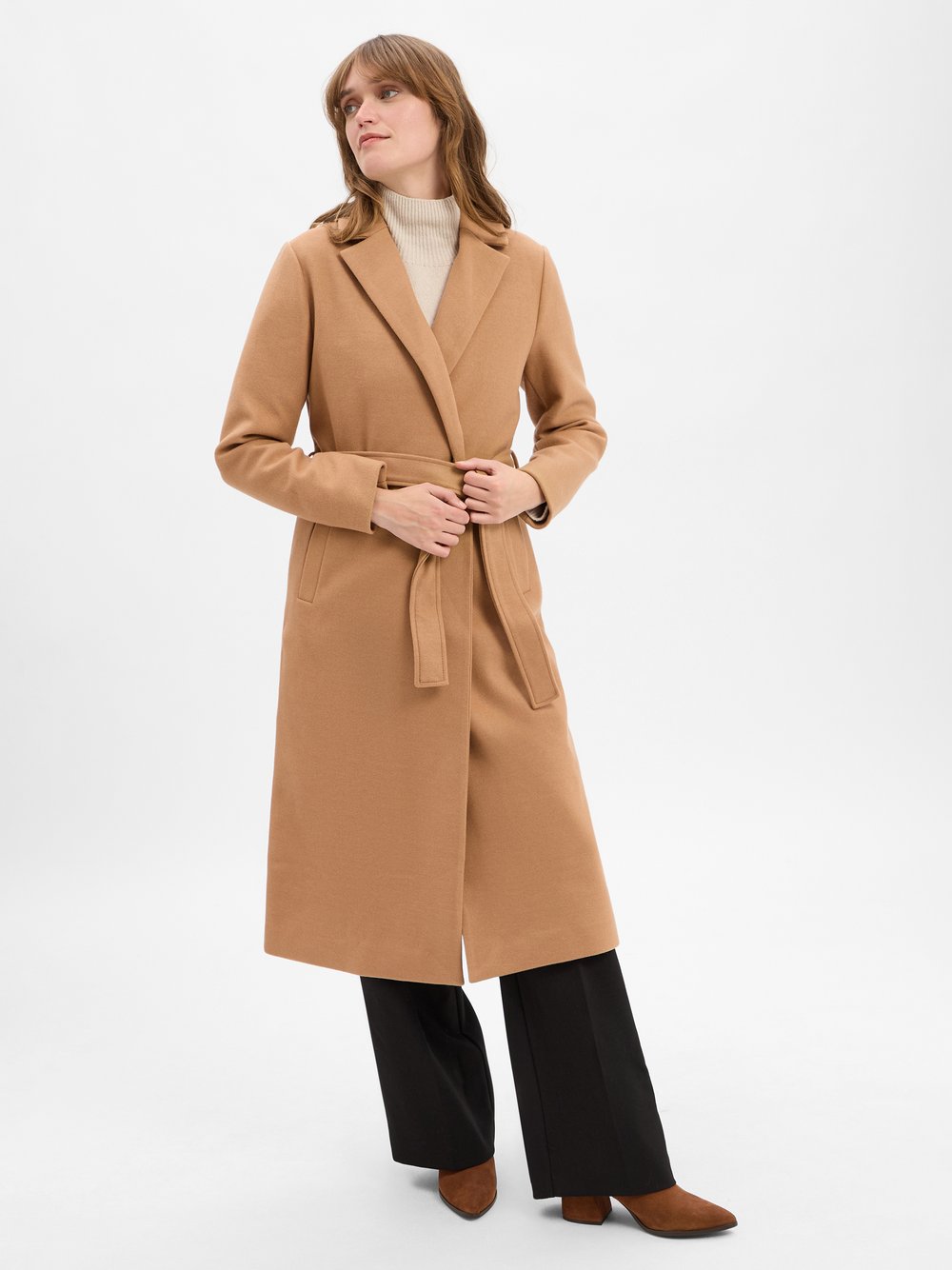 zero Wintermantel Damen braun, 40