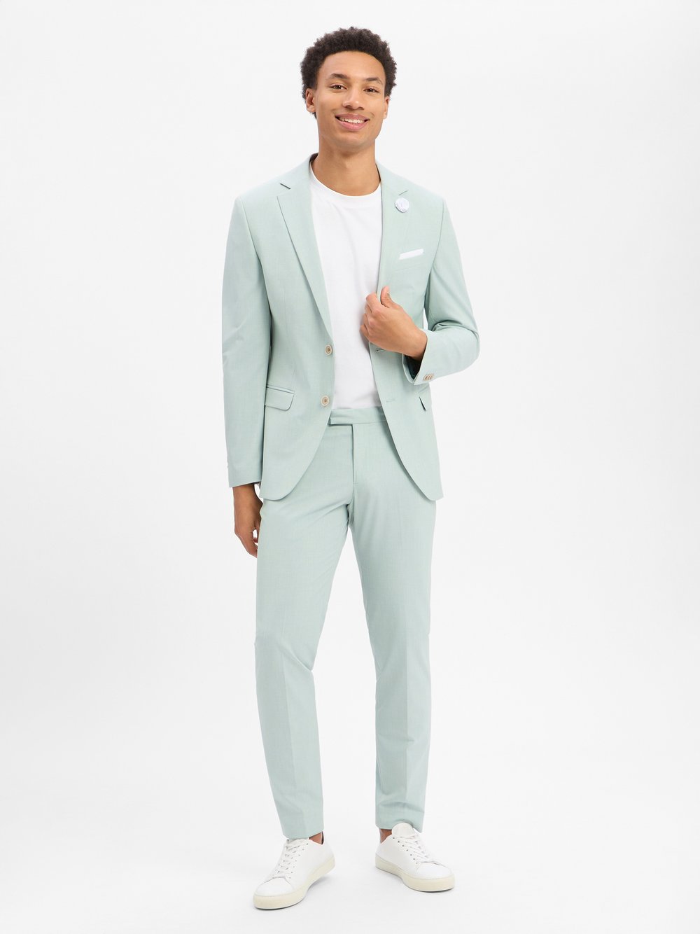 Thomas Goodwin Baukasten-Anzug Herren Regular Fit grün, 98