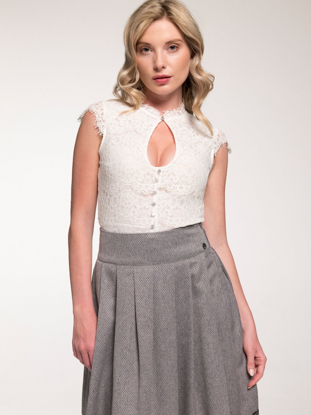 Spieth & Wenksy Body Damen Polyamid weiß, 38