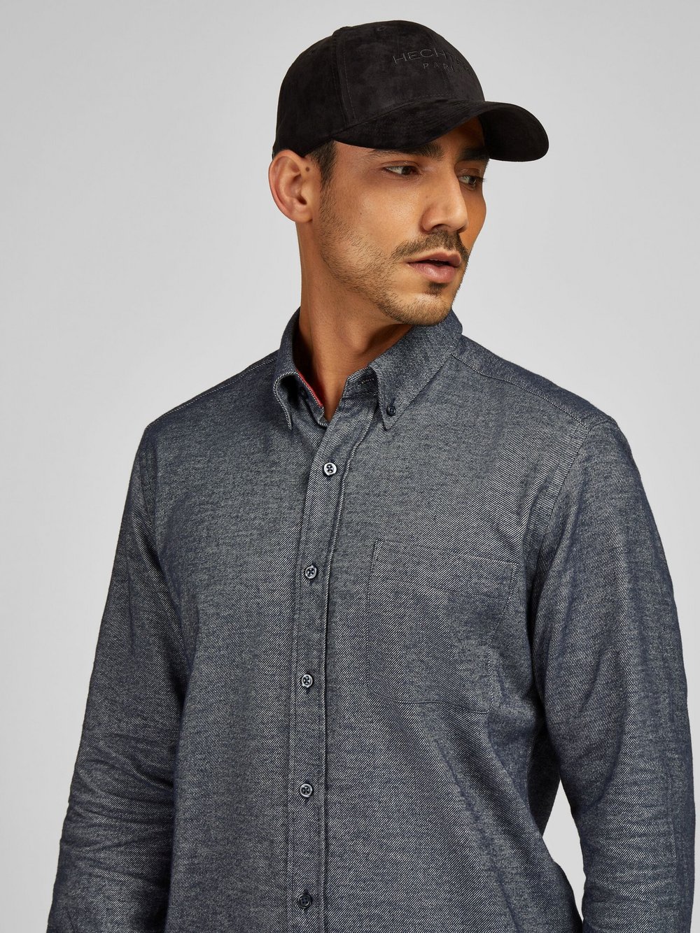 Daniel Hechter Cap Herren schwarz meliert, ONE SIZE