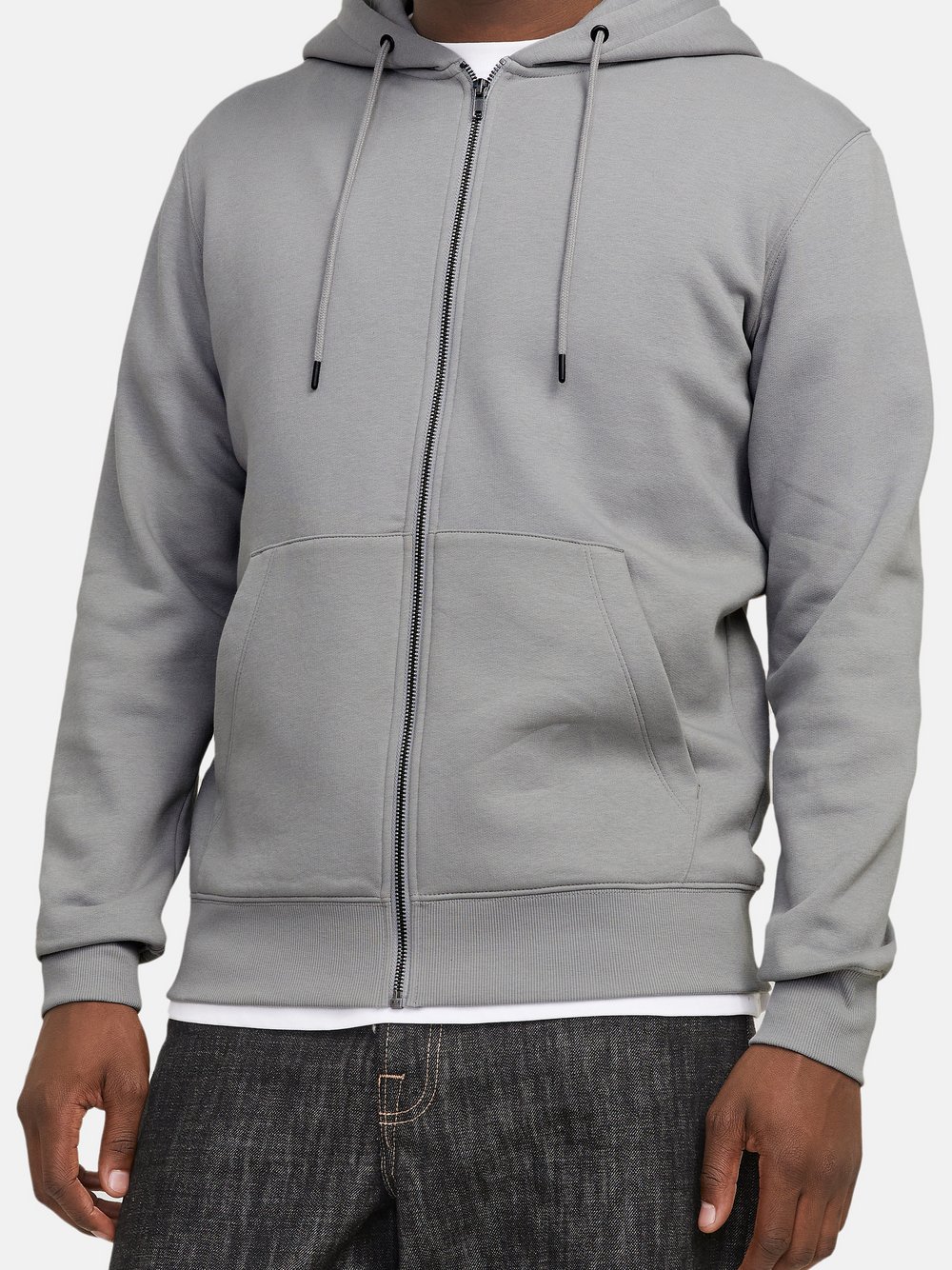 Thumbnail - Jack & Jones Hoodie Star im 2er-Pack Herren Baumwolle grau, L