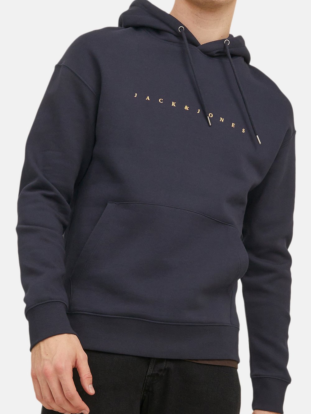 Jack & Jones Hoodie Star Herren Baumwolle blau, XXXL
