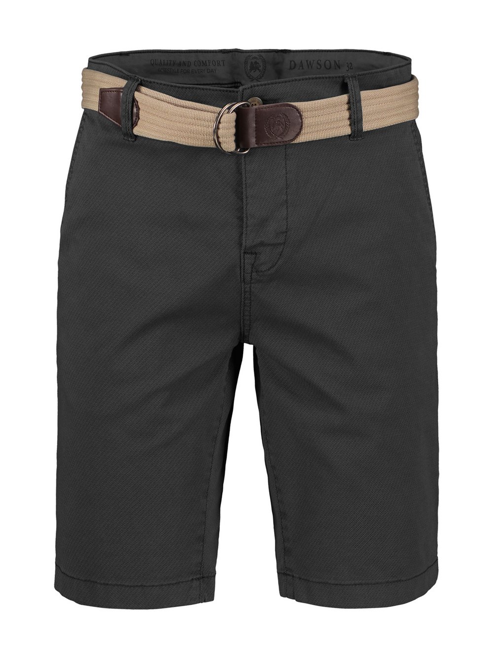 LERROS Bermudas Herren Baumwolle grau, 5XL