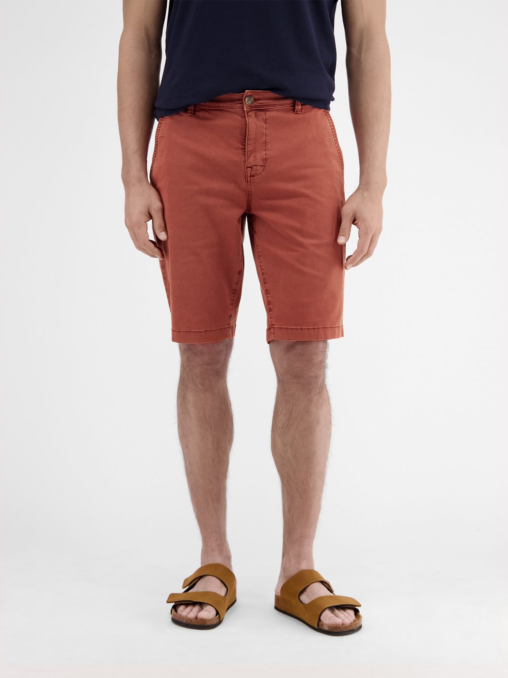 LERROS Bermudas Herren Baumwolle rosa, 38