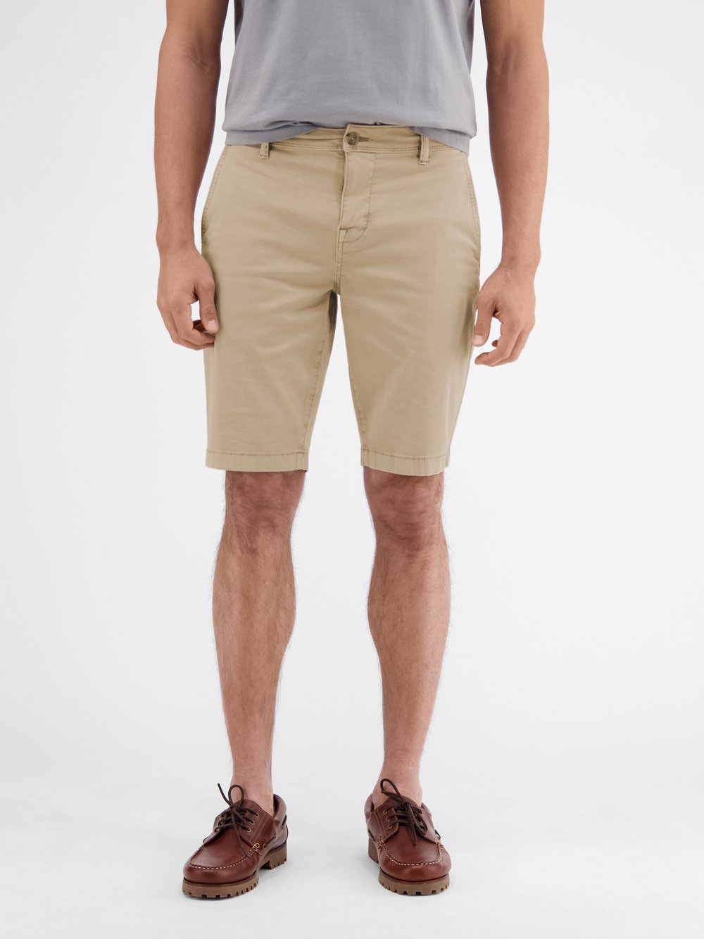 LERROS Bermudas Herren Baumwolle beige, 38