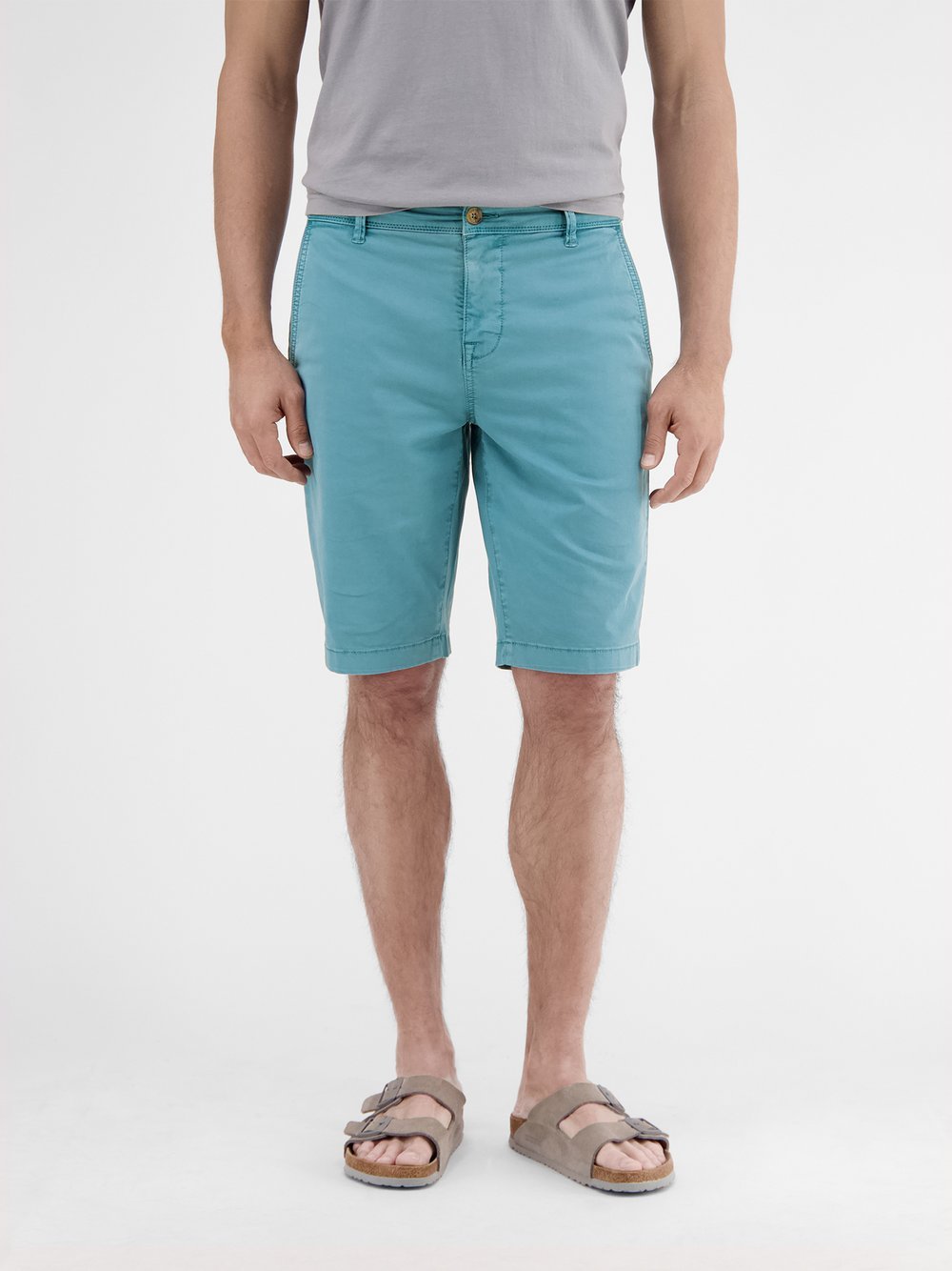 LERROS Bermudas Herren Baumwolle blau, 30