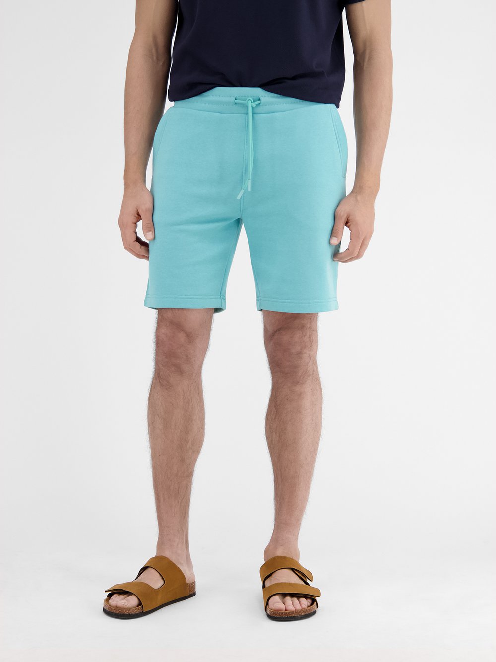 LERROS Shorts Herren Baumwolle blau, XL
